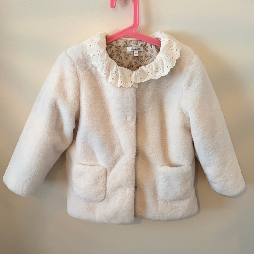 Cozy Cream Kids Jacket